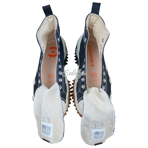 Converse Run Star Motion CX Platform High Top Black White Gum Sneaker Womens 8 - Picture 8 of 10